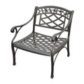 Sedona Club Chair - Black - Crosley
