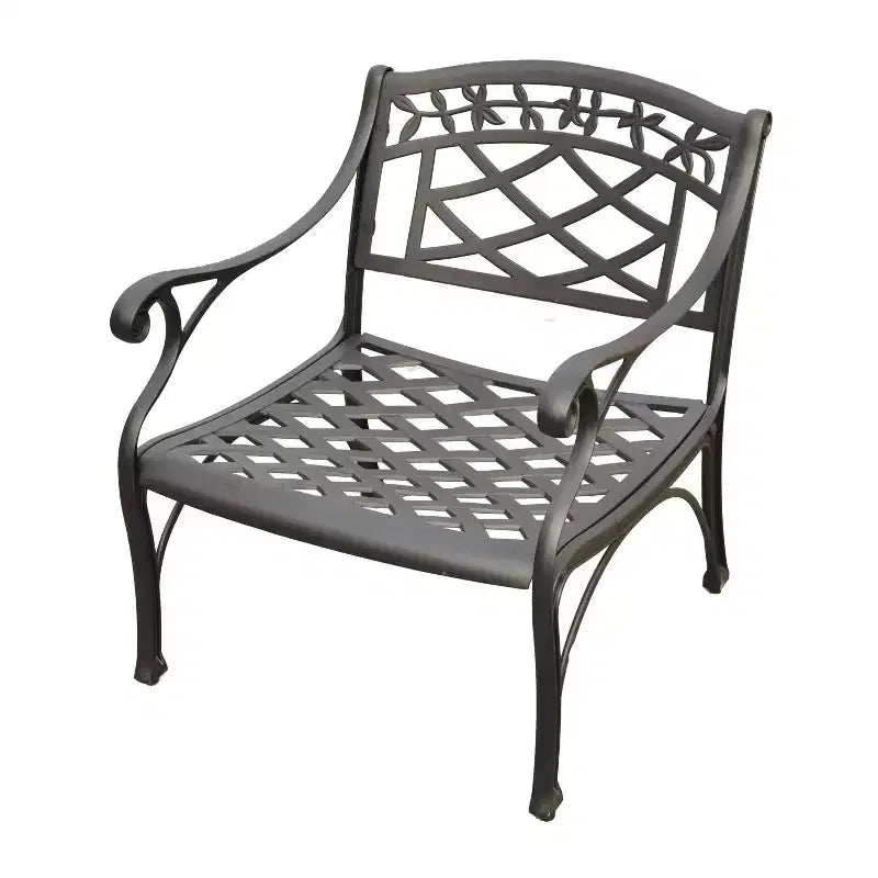 Sedona Club Chair - Black - Crosley