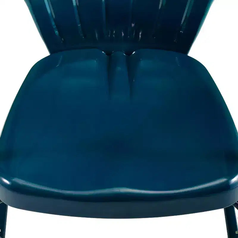 Chaises d'extérieur Ridgeland, lot de 2 - Bleu marine - Crosley
