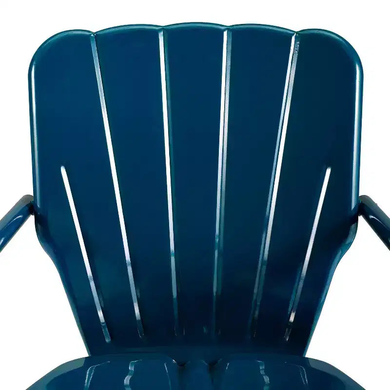 Chaises d'extérieur Ridgeland, lot de 2 - Bleu marine - Crosley