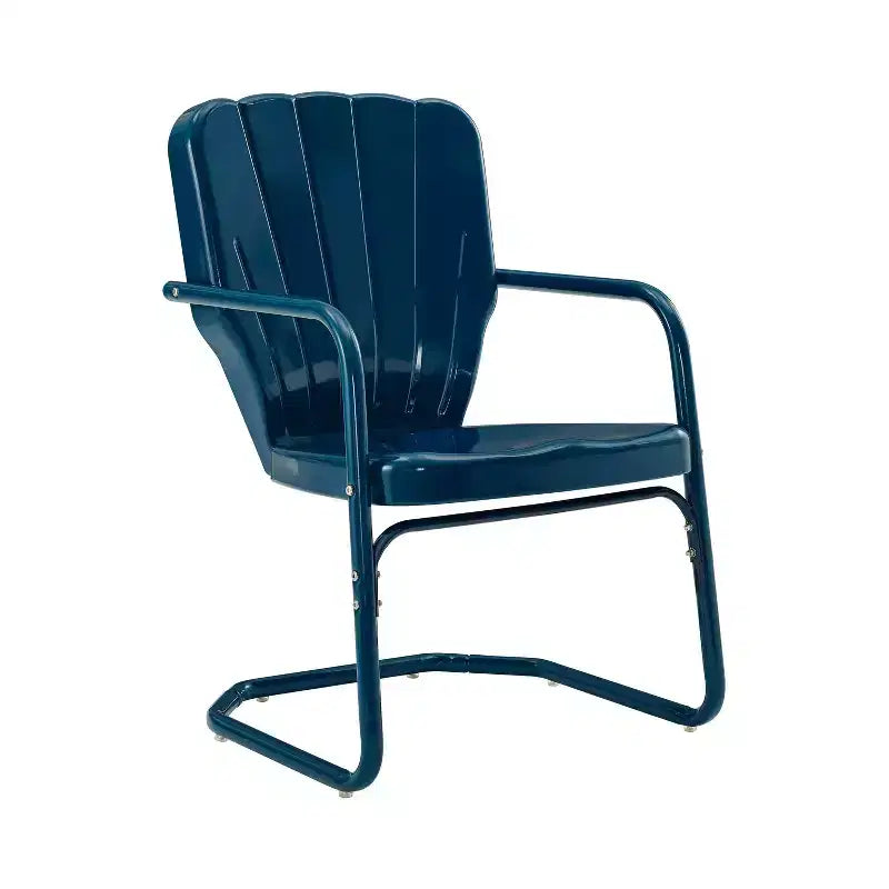 Chaises d'extérieur Ridgeland, lot de 2 - Bleu marine - Crosley