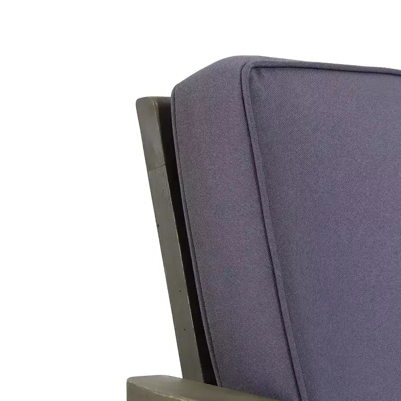Chaises de jardin Willowbrook en bois d'acacia (lot de 2) - Gris/Gris foncé - Christopher Knight Home