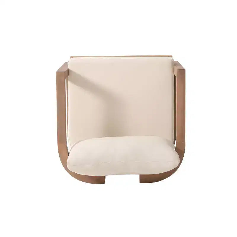 Christopher Knight Home Wichita Fauteuil de jardin en acacia avec coussins marron/beige