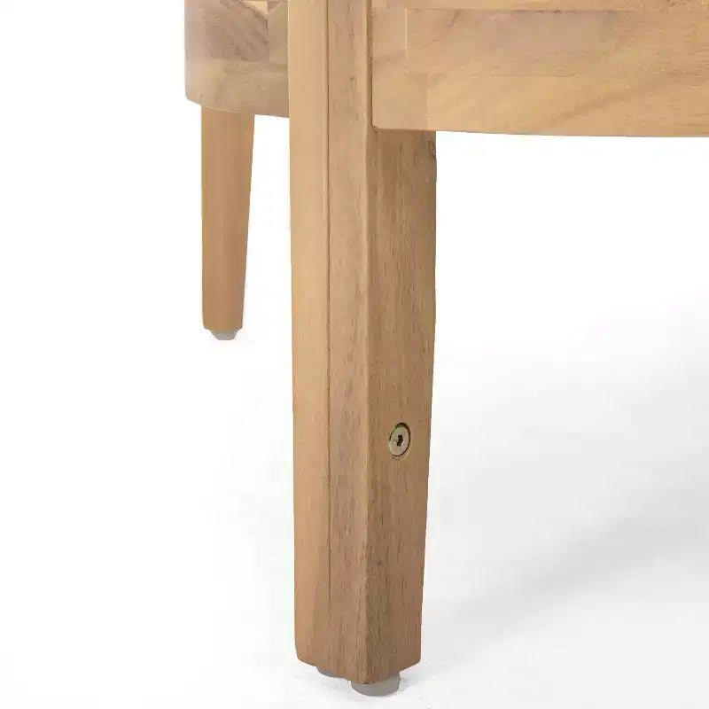 Christopher Knight Home Linksy Fauteuil de club moderne en acacia pour patio avec coussin résistant à l'eau