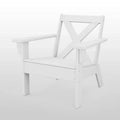 POLYWOOD Shawboro Outdoor Patio Lounge Chair White