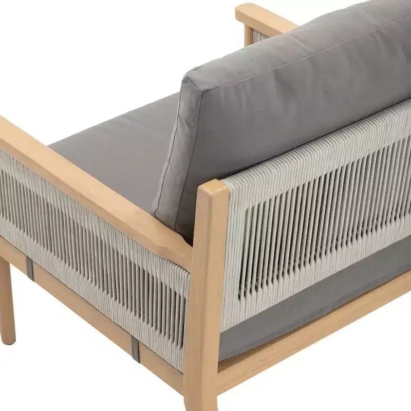 Nathan James Kayden Fauteuil d'appoint d'extérieur Gris foncé