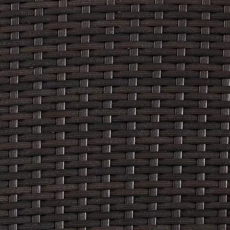 Fauteuil central en acier pour l'extérieur Palm Harbor Sable/Marron - Crosley