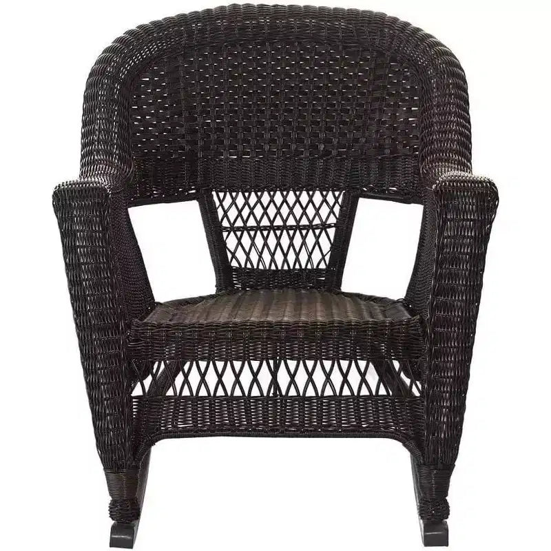 Chaise HomeStock Rocker Classic Comfort avec coussin – Lot de 2