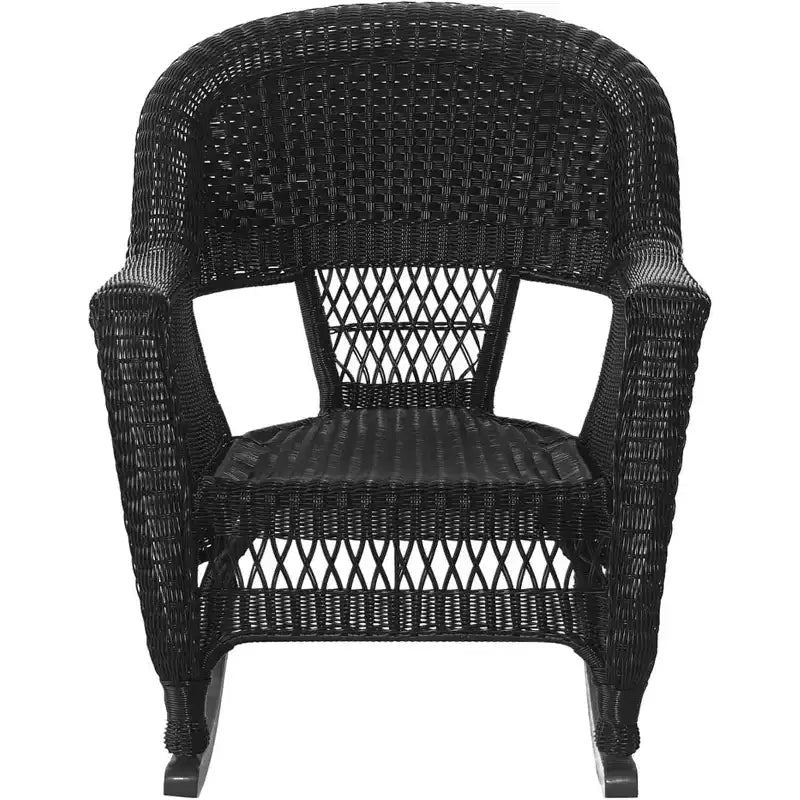Chaise HomeStock Rocker Classic Comfort avec coussin – Lot de 2