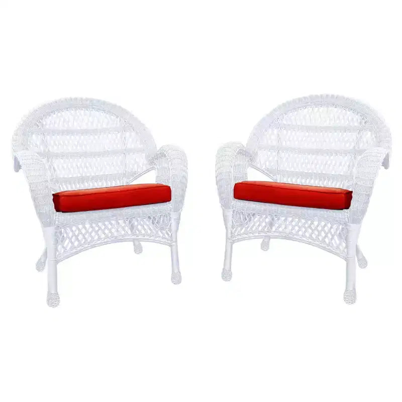 HomeStock Chaise médiévale Majesty avec coussin - Lot de 2