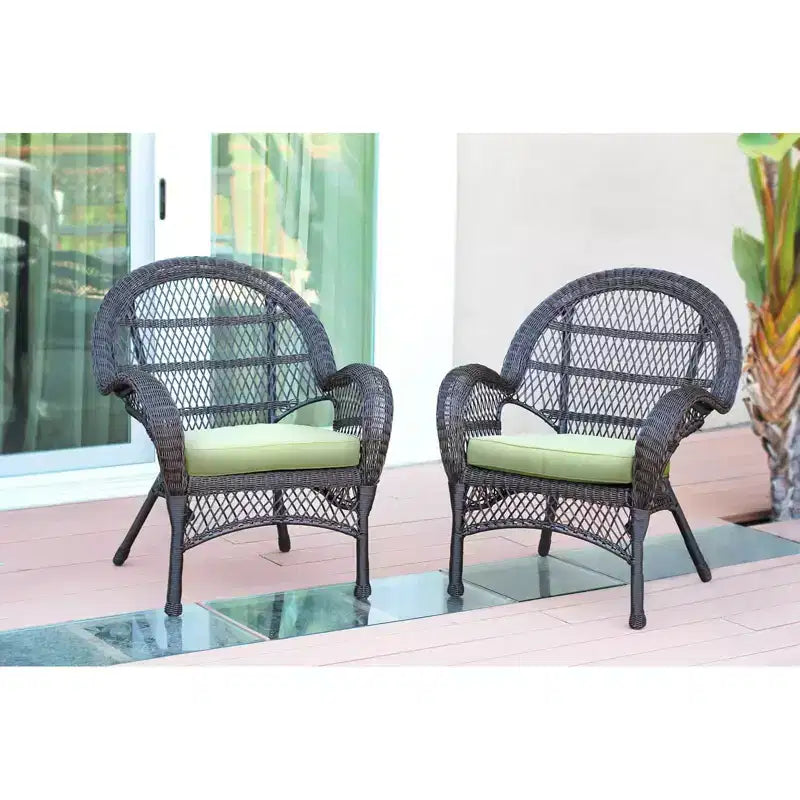 HomeStock Chaise médiévale Majesty avec coussin - Lot de 2