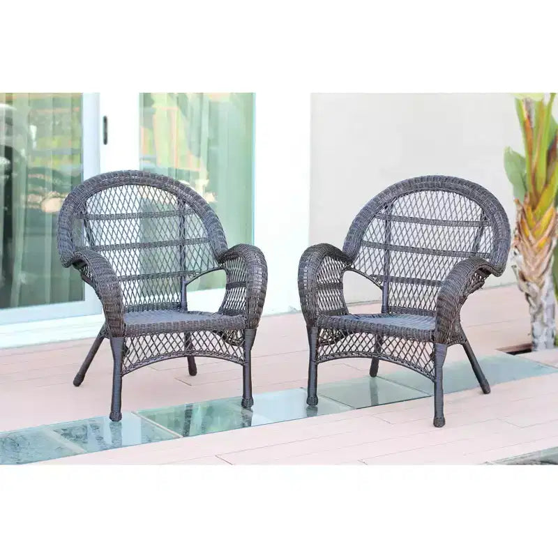 HomeStock Chaise médiévale Majesty avec coussin - Lot de 2
