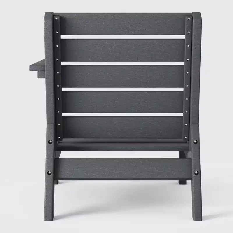 WestinTrends Avalon Fauteuil d'angle d'extérieur en PEHD, accoudoir à droite, avec coussins profonds