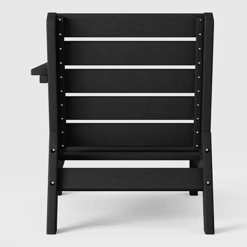WestinTrends Avalon Fauteuil d'angle d'extérieur en PEHD, accoudoir à droite, avec coussins profonds