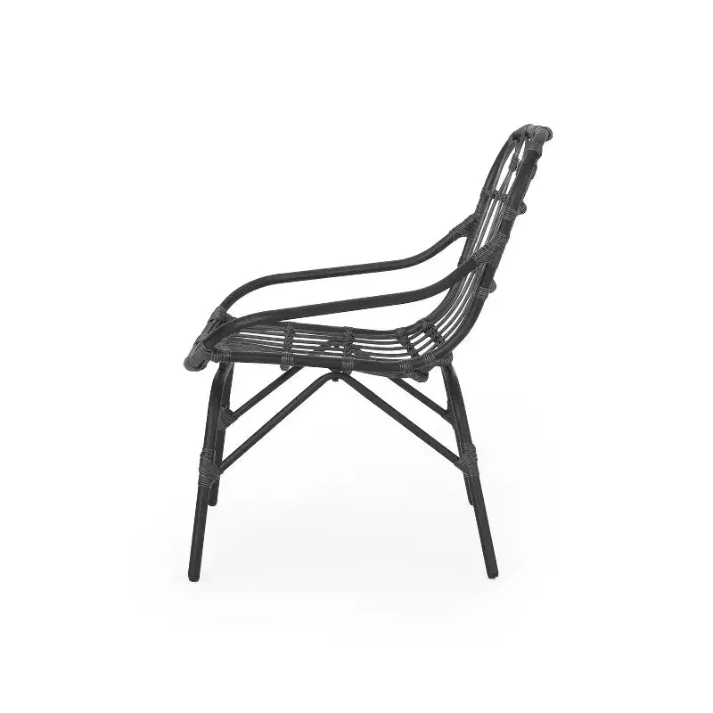 Fauteuils d'extérieur en osier Bohème GDFStudio Barrister (Lot de 2)