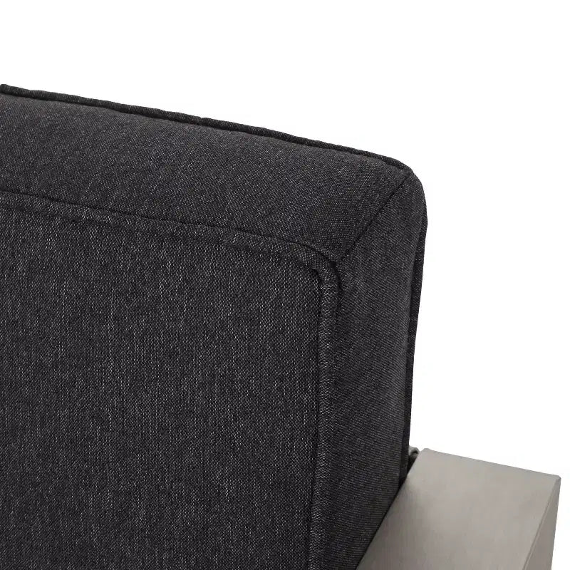 Christopher Knight Home Aviara Fauteuil de club d'extérieur moderne en aluminium avec coussins