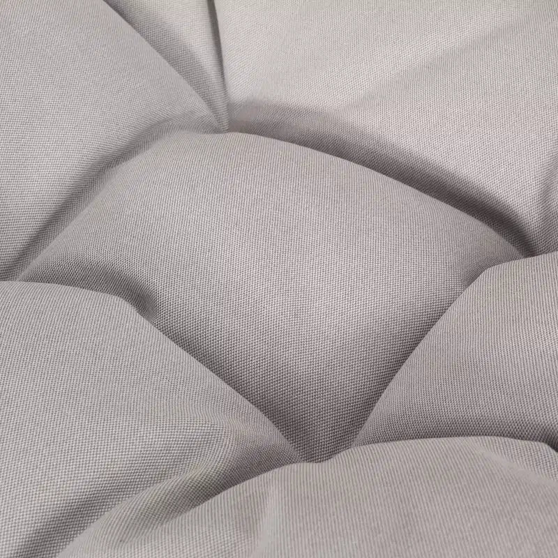 Fauteuil de club d'extérieur en osier bohémien GDFStudio Apulia avec coussins