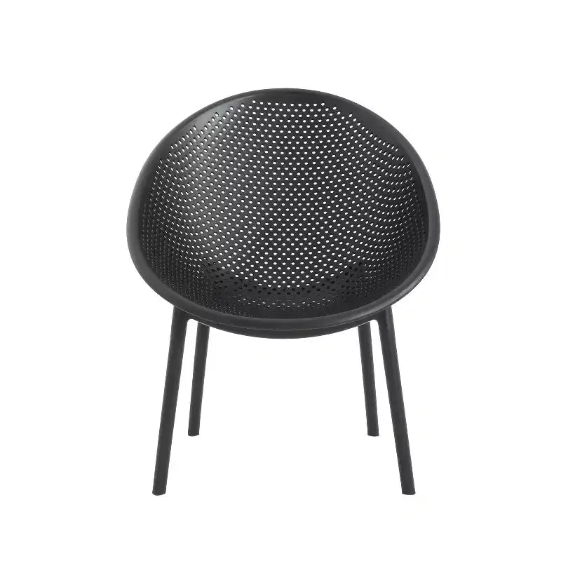 GDFStudio Harrah Chaise d'appoint d'extérieur à pignon en polypropylène