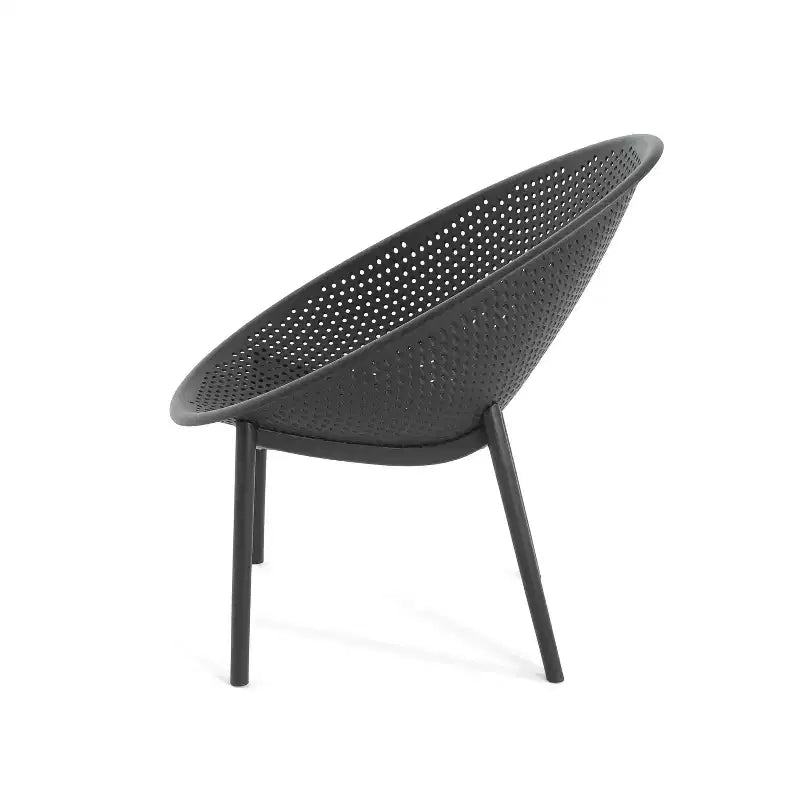 GDFStudio Harrah Chaise d'appoint d'extérieur à pignon en polypropylène