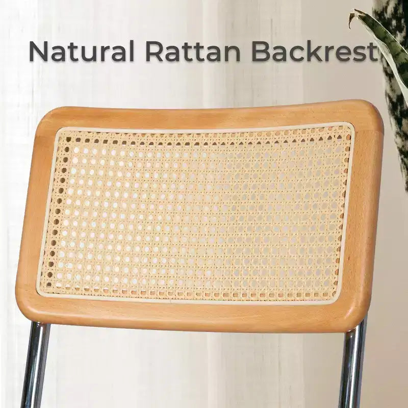 UPTIOT Chaise d'appoint en velours (Lot de 2)