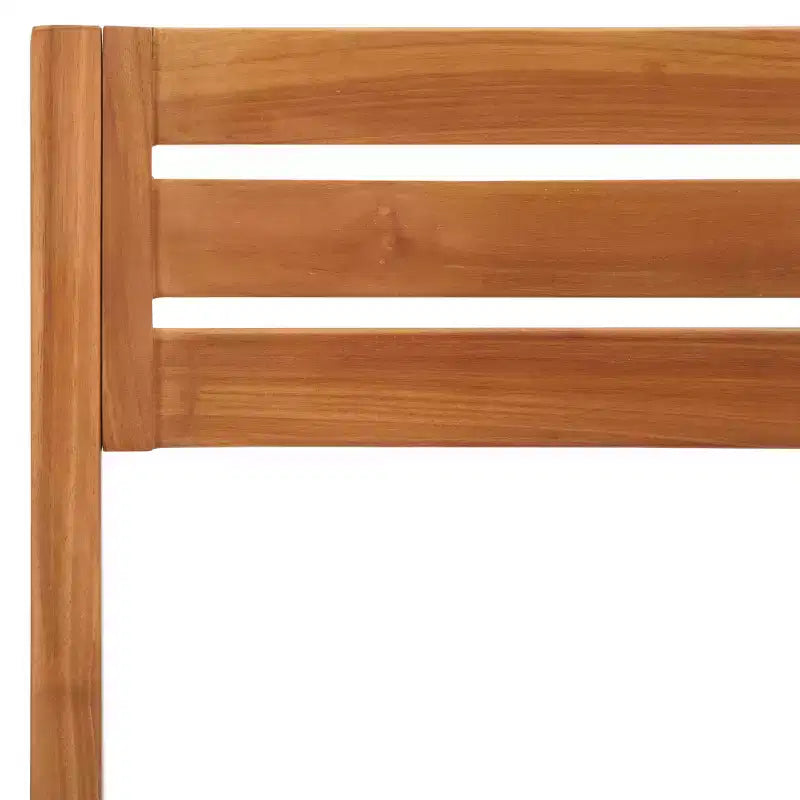 Chaise Anna en teck massif intérieur/extérieur (lot de 2) - PAT6502 - Naturel - Safavieh