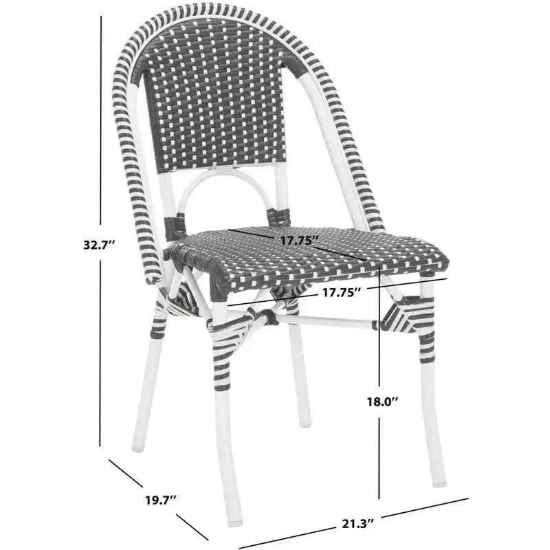 Chaise Torino Intérieur/Extérieur (Lot de 2) - PAT7550 - Safavieh