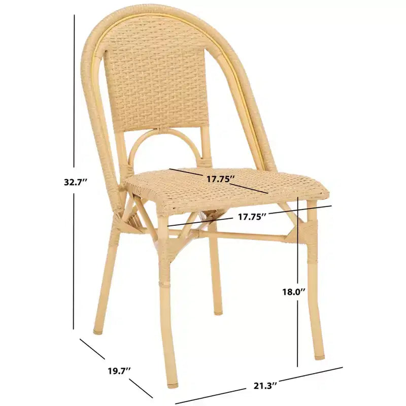 Chaise Torino Intérieur/Extérieur (Lot de 2) - PAT7550 - Safavieh