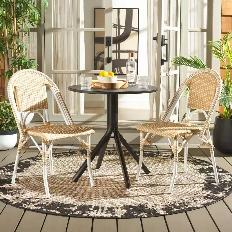 Chaise Torino Intérieur/Extérieur (Lot de 2) - PAT7550 - Safavieh
