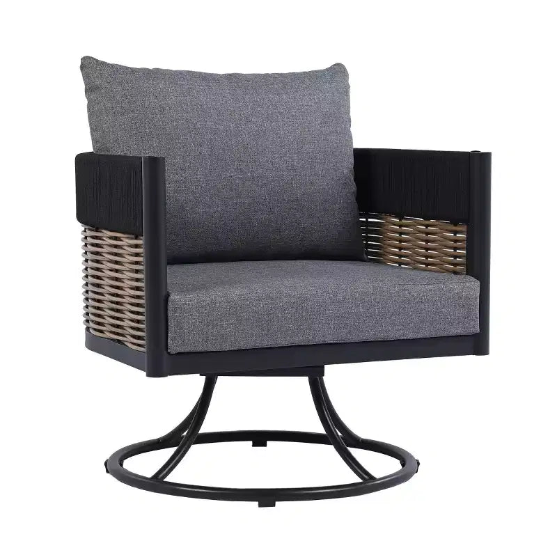 Chaise pivotante Harrison pour l'intérieur/l'extérieur - PAT7743 - Safavieh