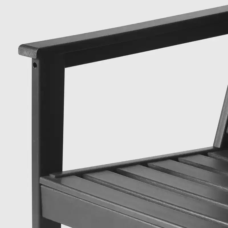 Fauteuil profond d'extérieur en HDPE WestinTrends Avalon (lot de 2)