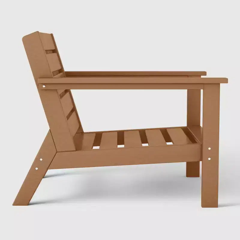 Fauteuil profond d'extérieur en HDPE WestinTrends Avalon (lot de 2)