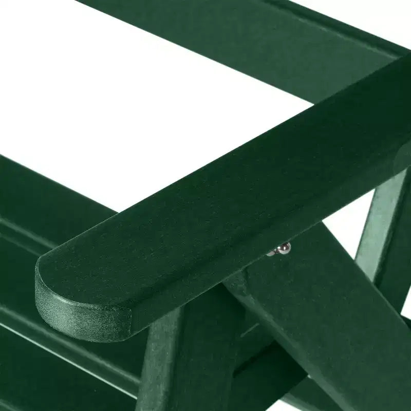 Chaise de salle à manger pliante à dossier haut réglable WestinTrends Malibu en PEHD