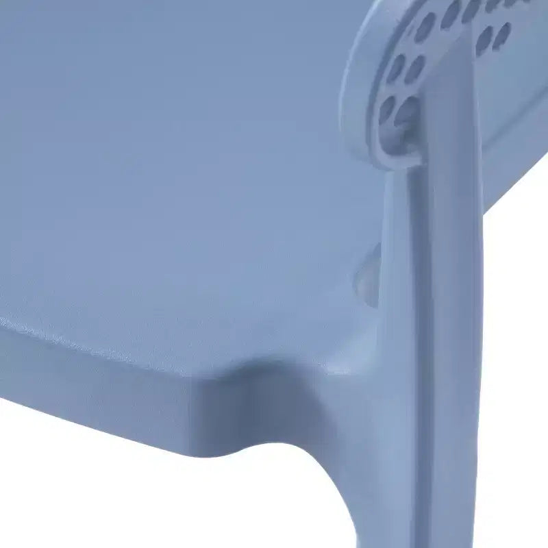 WestinTrends Playa Chaise de salle à manger d'extérieur moderne empilable en résine plastique avec accoudoirs (lot de 2)