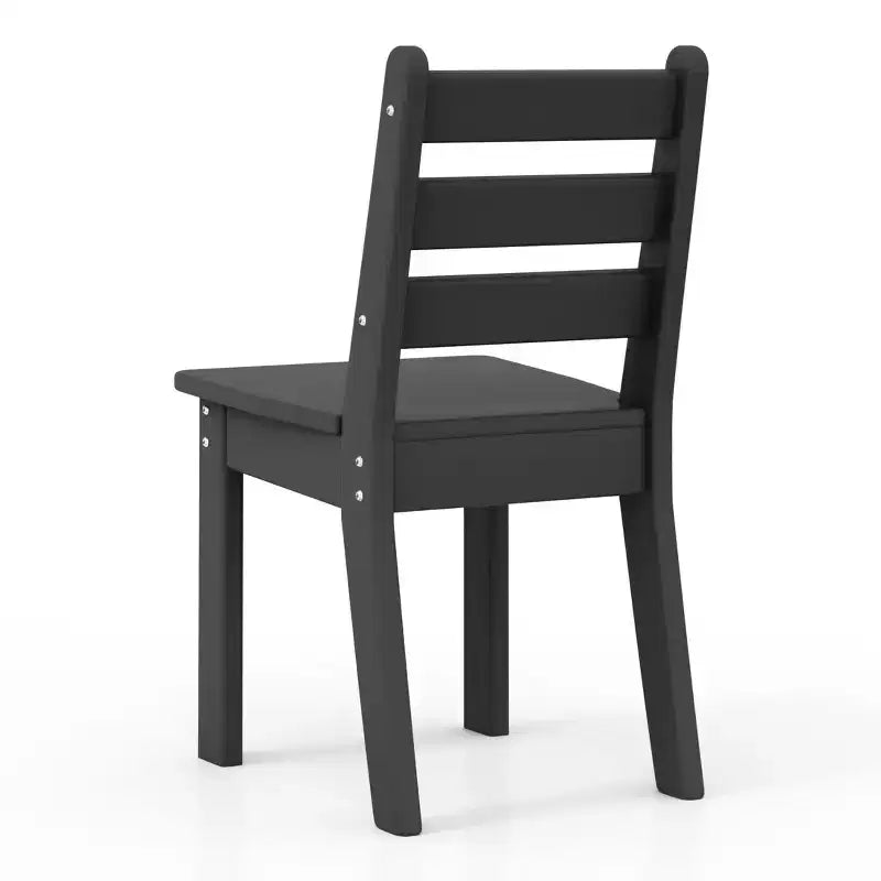 WestinTrends Chaise de salle à manger en plastique HDPE pour enfants Treehouse (ensemble de deux)