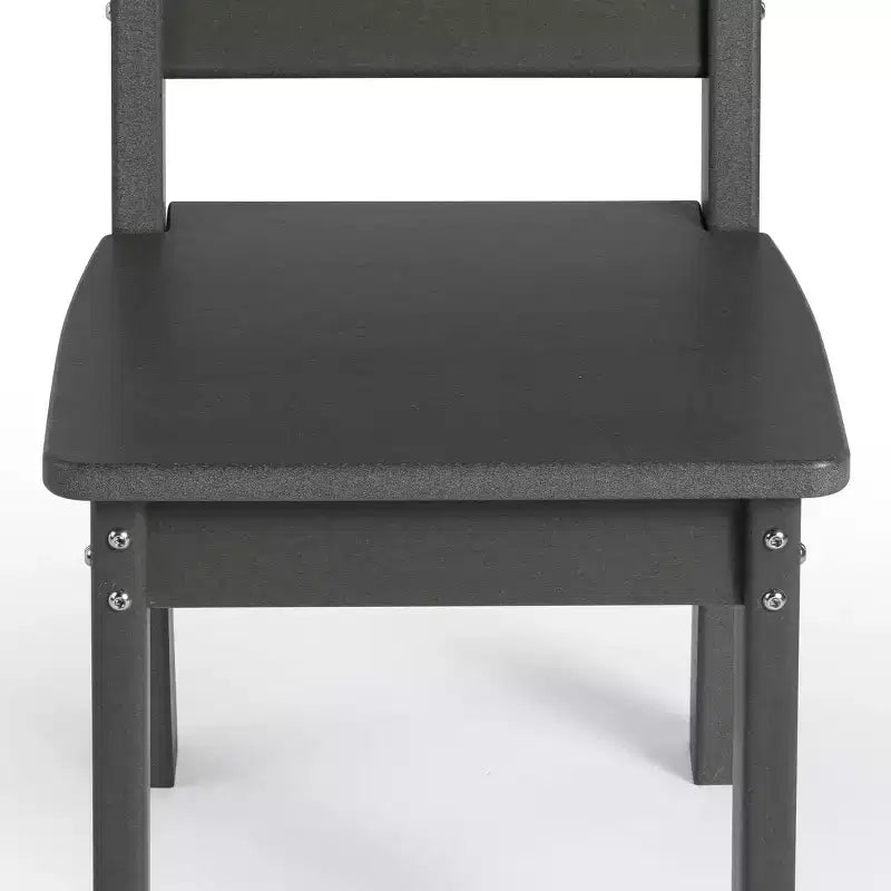 WestinTrends Chaise de salle à manger en plastique HDPE pour enfants Treehouse (ensemble de deux)