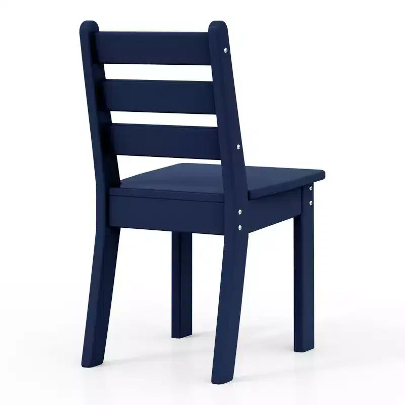 WestinTrends Chaise de salle à manger en plastique HDPE pour enfants Treehouse (ensemble de deux)