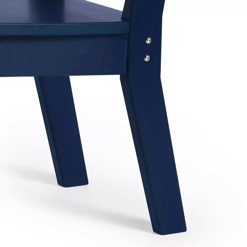 WestinTrends Chaise de salle à manger en plastique HDPE pour enfants Treehouse (ensemble de deux)