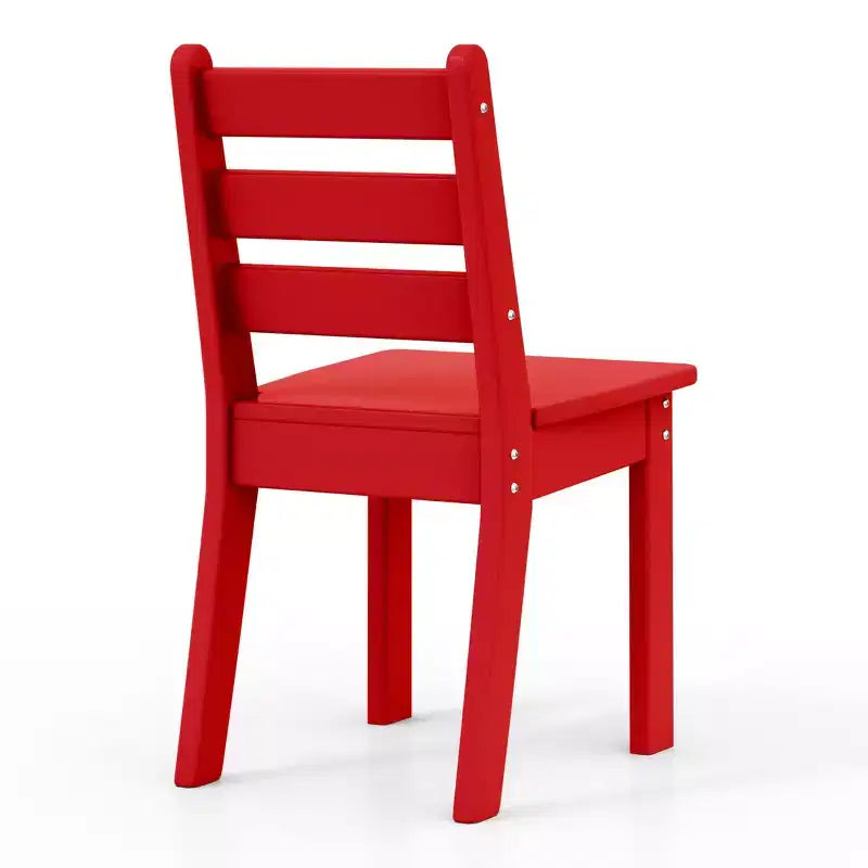 WestinTrends Chaise de salle à manger en plastique HDPE pour enfants Treehouse (ensemble de deux)