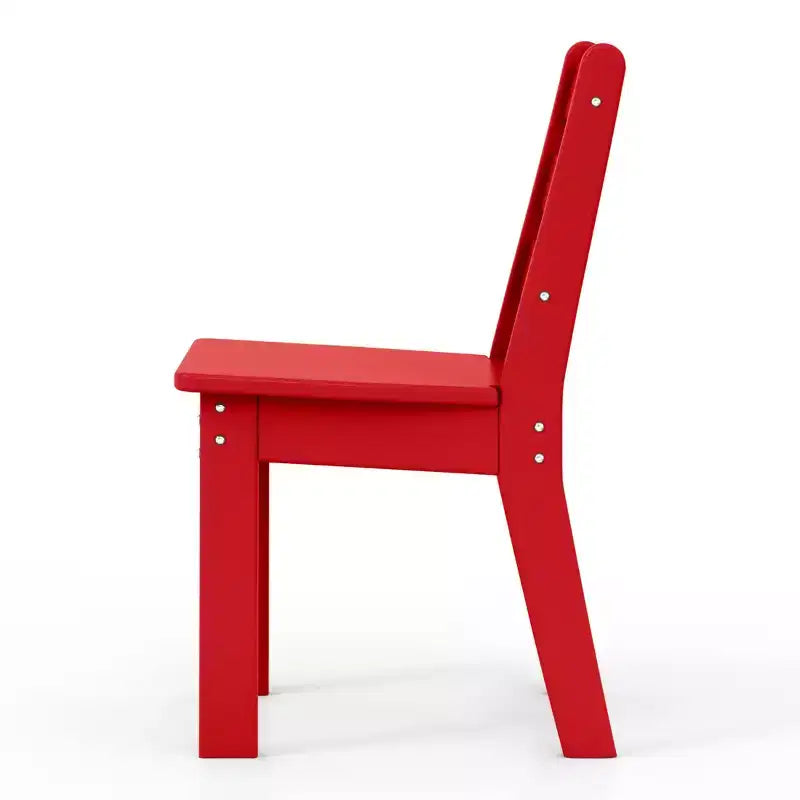 WestinTrends Chaise de salle à manger en plastique HDPE pour enfants Treehouse (ensemble de deux)