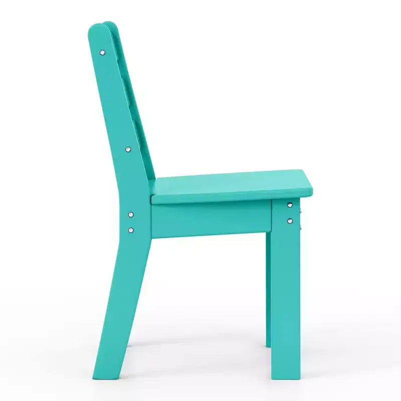 WestinTrends Chaise de salle à manger en plastique HDPE pour enfants Treehouse (ensemble de deux)