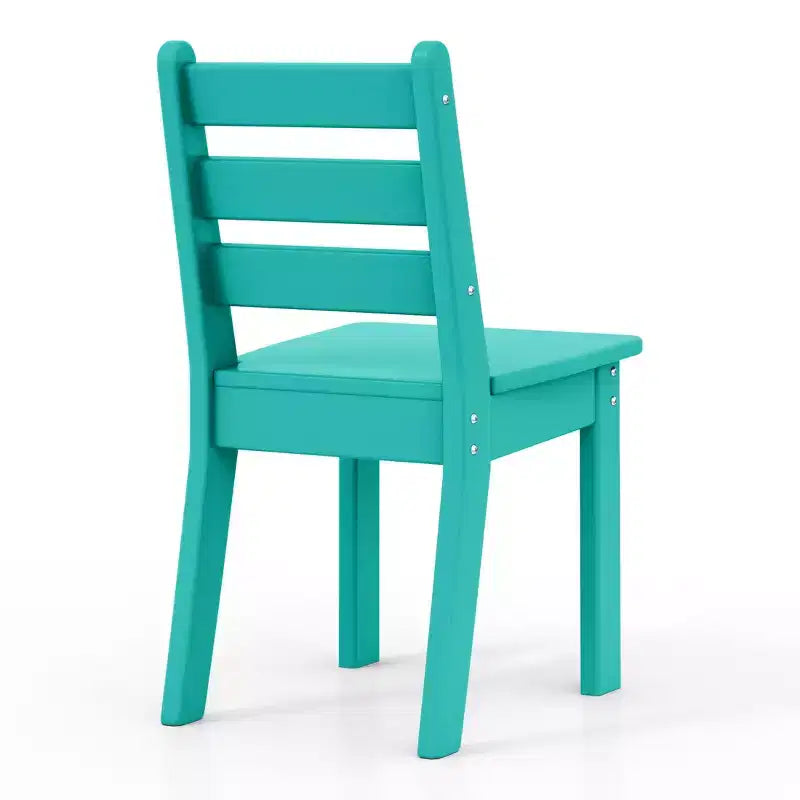 WestinTrends Chaise de salle à manger en plastique HDPE pour enfants Treehouse (ensemble de deux)