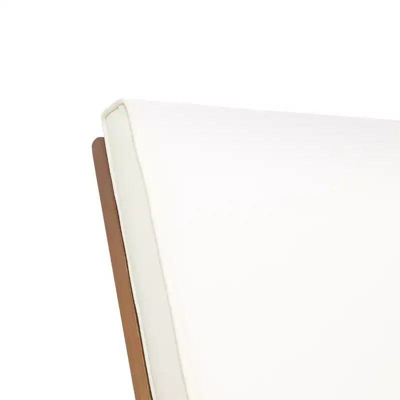 Fauteuil à bascule de patio en bois, fauteuil d'appoint extérieur, bascule en bois d'acacia, chaises de porche de jardin avec coussin pour balcon - ModernLuxe