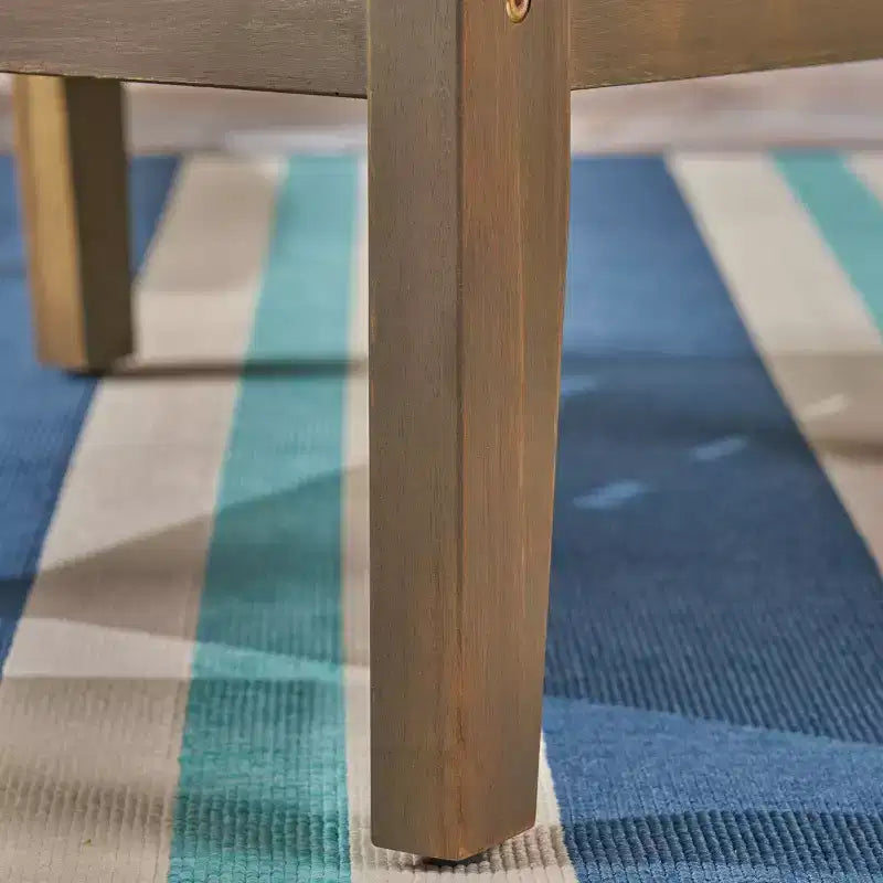 Christopher Knight Home Peyton Chaises de club d'extérieur en bois d'acacia avec coussins résistants à l'eau (Lot de 2)
