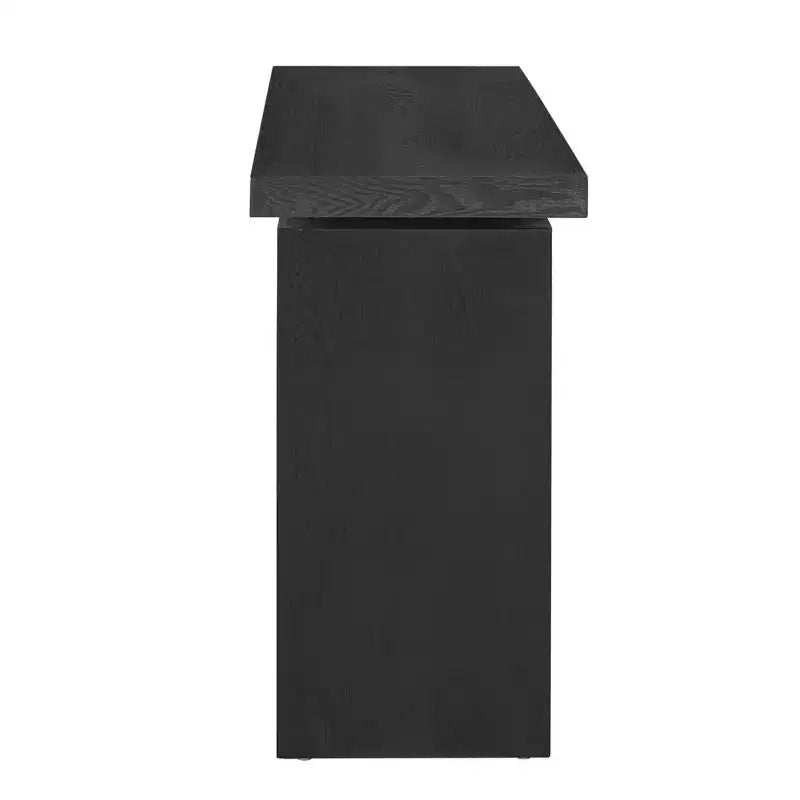 Console en placage de frêne, style moderne et simple, avec un plateau astucieux, convient pour l'entrée, le couloir, le salon, le foyer