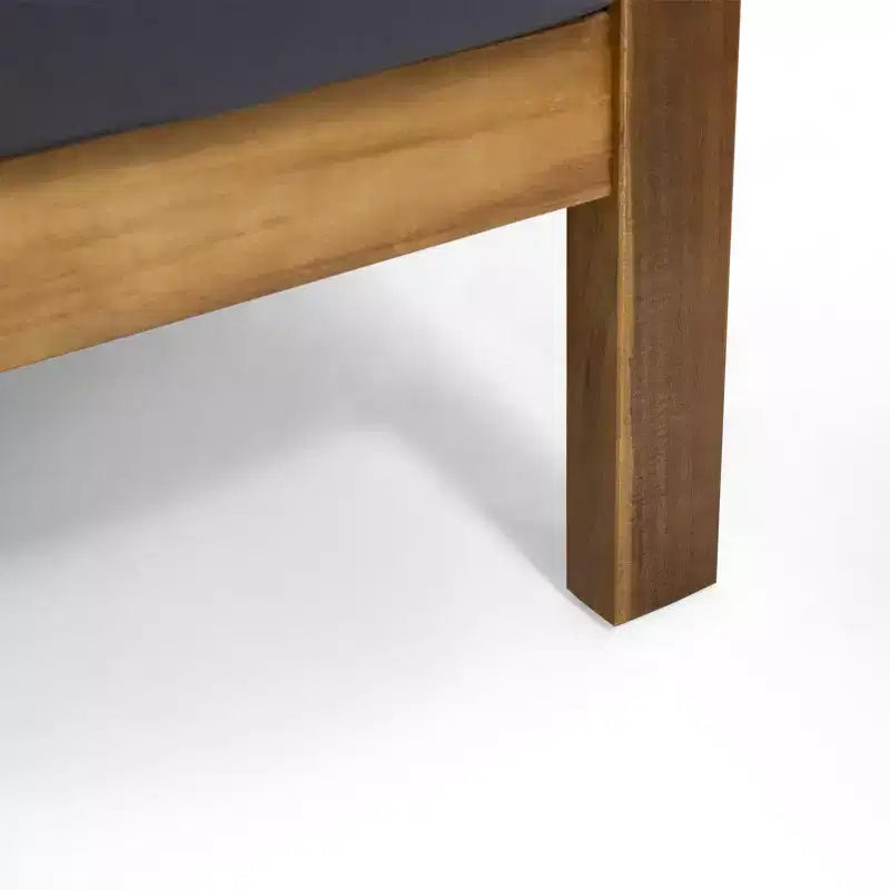 Christopher Knight Home Laurel Fauteuil Club d'extérieur en bois d'acacia et corde avec coussins