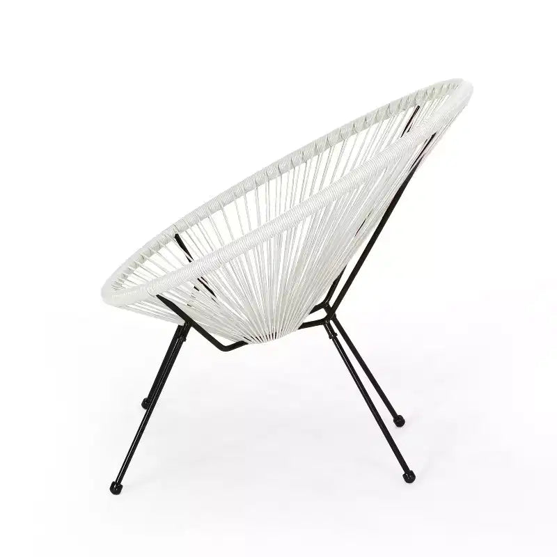 Christopher Knight Home Anson Chaises tressées d'extérieur (lot de 4)