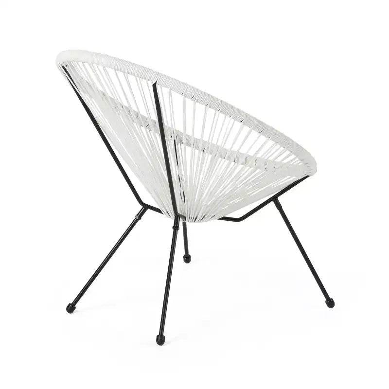 Christopher Knight Home Anson Chaises tressées d'extérieur (lot de 4)