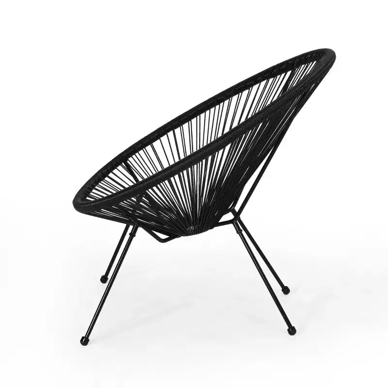 Christopher Knight Home Anson Chaises tressées d'extérieur (lot de 4)