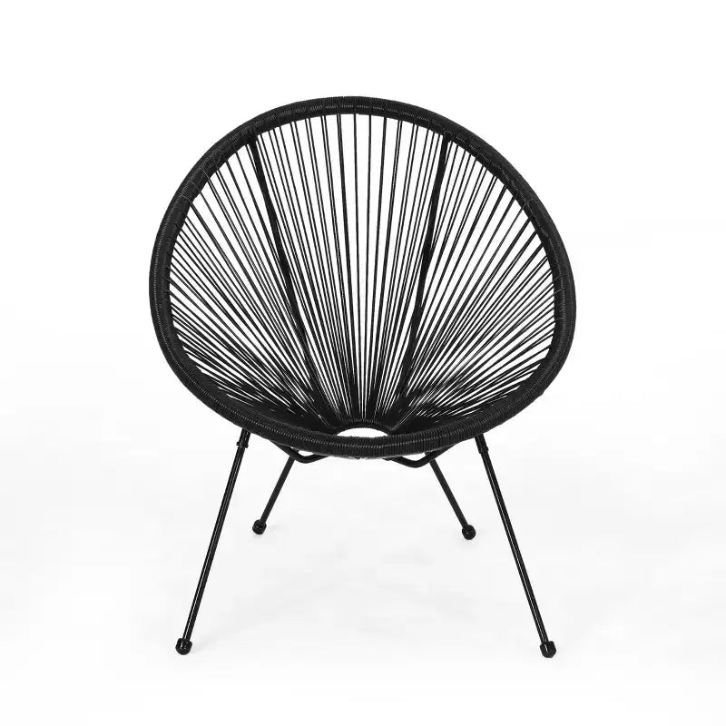 Christopher Knight Home Anson Chaises tressées d'extérieur (lot de 4)