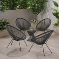 Christopher Knight Home Anson Outdoor Hammock Weave Chairs (Set of 4)
